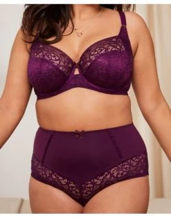 Sculptresse Estel Hele Cup BH Grote Cupmaten DD - K / T. 75-105 - Damsonn - 9685 -Lingerie Kortingswinkel sculptresse estel hele cup bh grote cupmaten dd k t 75 105 damsonn 9685 7