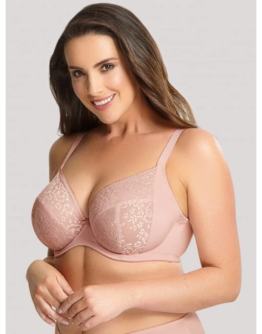Sculptresse Roxie Plunge BH Grote Cupmaten D Tot J / T. 75-105 - Misty Rose - 9586 1 Sculptresse Roxie Plunge BH Grote Cupmaten D Tot J / T. 75-105 - Misty Rose - 9586