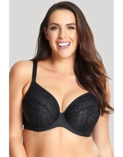 Sculptresse Roxie Plunge BH Grote Cupmaten D Tot J / T. 75-105 - Zwart - 9586