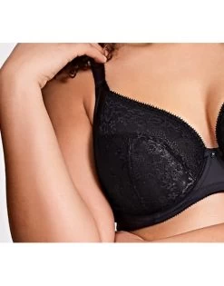 Sculptresse Roxie Plunge BH Grote Cupmaten D Tot J / T. 75-105 - Zwart - 9586 -Lingerie Kortingswinkel sculptresse roxie plunge bh grote cupmaten d tot j t 75 105 zwart 9586 7