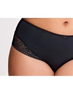 Sculptresse Roxie Tailleslip Kleine - Grote Maten 38-52 - Zwart - 9582 -Lingerie Kortingswinkel sculptresse roxie tailleslip kleine grote maten 38 52 zwart 9582 5