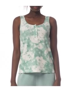 Señoretta Homewear Top Met Print Zonder Mouwen 221319 - Turquoise - M - XXL -Lingerie Kortingswinkel senoretta homewear top met print zonder mouwen 221319 turquoise m xxl 3