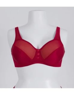 Syl Kali Hele Cup Beha Grote Cupmaten - Rood -Lingerie Kortingswinkel syl kali hele cup beha grote cupmaten rood 2