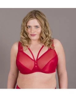 Syl Kali Hele Cup Beha Grote Cupmaten - Rood