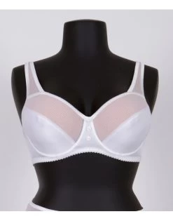Syl Kali Hele Cup Beha Grote Cupmaten - Wit -Lingerie Kortingswinkel syl kali hele cup beha grote cupmaten wit 2