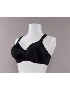 Syl Maia Hele Cup Beha Grote Maten - Grote Cupmaten - Zwart -Lingerie Kortingswinkel syl maia hele cup beha grote maten grote cupmaten zwart 2