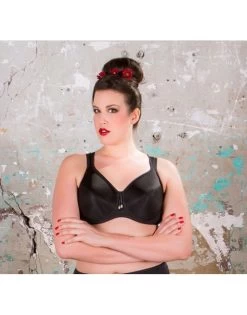 Syl Maia Hele Cup Beha Grote Maten - Grote Cupmaten - Zwart