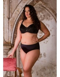 Syl Maia Hele Cup Beha Grote Maten - Grote Cupmaten - Zwart -Lingerie Kortingswinkel syl maia hele cup beha grote maten grote cupmaten zwart 6