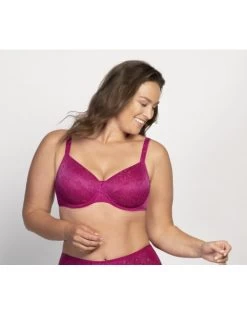 Ulla Dessous Alice Hele Cup BH Kleine En Grote Maten 70-110 Cup B Tot G - Fuchsia - 3823 -Lingerie Kortingswinkel ulla dessous alice hele cup bh kleine en grote maten 70 110 cup b tot g fuchsia 3823 2