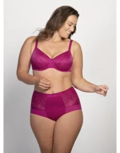 Ulla Dessous Alice Hele Cup BH Kleine En Grote Maten 70-110 Cup B Tot G - Fuchsia - 3823 -Lingerie Kortingswinkel ulla dessous alice hele cup bh kleine en grote maten 70 110 cup b tot g fuchsia 3823 4