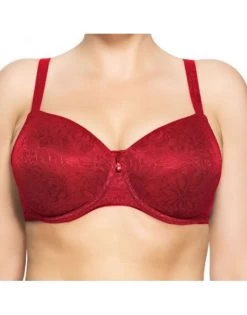Ulla Dessous Alice Hele Cup BH Kleine En Grote Maten 70-110 Cup B Tot G - Rood - 3823 -Lingerie Kortingswinkel ulla dessous alice hele cup bh kleine en grote maten 70 110 cup b tot g rood 3823 5