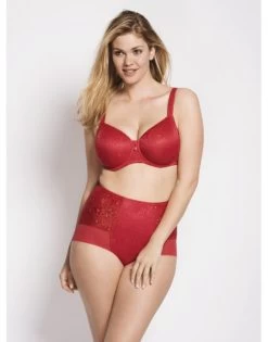 Ulla Dessous Alice Hele Cup BH Kleine En Grote Maten 70-110 Cup B Tot G - Rood - 3823 -Lingerie Kortingswinkel ulla dessous alice hele cup bh kleine en grote maten 70 110 cup b tot g rood 3823 6