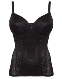Ulla Dessous Alice Shapewear Top Kleine En Grote Maten 75-110 Cup B Tot G - Zwart - 3893 -Lingerie Kortingswinkel ulla dessous alice shapewear top kleine en grote maten 75 110 cup b tot g zwart 3893 2