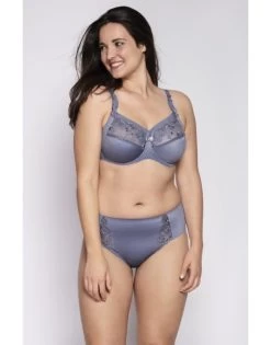 Ulla Dessous Beha Grote Maten - Grote Cupmaten M - L - Taubenblau - 3625 -Lingerie Kortingswinkel ulla dessous beha grote maten grote cupmaten m l taubenblau 3625 6