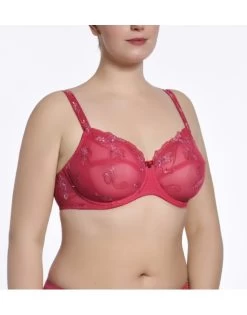 Ulla Dessous Carla Hele Cup BH Kleine En Grote Maten 70-120 Cup B Tot G - Framboise - 2123 -Lingerie Kortingswinkel ulla dessous carla hele cup bh kleine en grote maten 70 120 cup b tot g framboise 2123 2