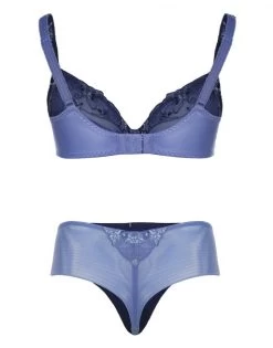 Ulla Dessous Carla Hele Cup BH Kleine - Grote Maten 70-120 Cup B Tot G - Hyacint Blauw - 2123 -Lingerie Kortingswinkel ulla dessous carla hele cup bh kleine grote maten 70 120 cup b tot g hyacint blauw 2123 4
