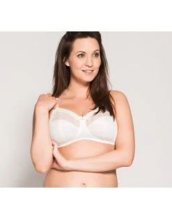 Ulla Dessous Carmen BH Zonder Beugel Kleine En Grote Maten 75-130 Cup B Tot I - Écru - 2528 -Lingerie Kortingswinkel ulla dessous carmen bh zonder beugel kleine en grote maten 75 130 cup b tot i ecru 2528 3