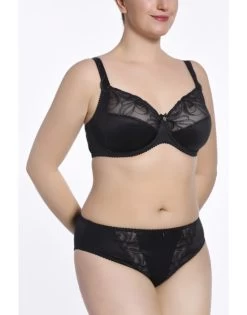 Ulla Dessous Carmen Hele Cup BH Kleine En Grote Maten 75-120 Cup B Tot G - Zwart - 2523 -Lingerie Kortingswinkel ulla dessous carmen hele cup bh kleine en grote maten 75 120 cup b tot g zwart 2523 5