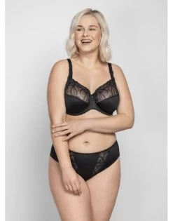 Ulla Dessous Carmen Hele Cup BH Kleine En Grote Maten 75-120 Cup B Tot G - Zwart - 2523 -Lingerie Kortingswinkel ulla dessous carmen hele cup bh kleine en grote maten 75 120 cup b tot g zwart 2523 7