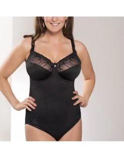 Ulla Dessous Carmen Shapewear Body Kleine En Grote Maten 75-120 Cup B Tot G - Zwart - 2573 -Lingerie Kortingswinkel ulla dessous carmen shapewear body kleine en grote maten 75 120 cup b tot g zwart 2573 4