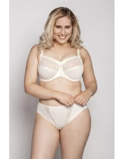 Ulla Dessous Carmen Slip Kleine - Grote Maten - 38-60 - Écru - 2532