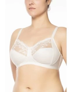 Ulla Dessous Ella BH Zonder Beugel Kleine En Grote Maten 75-120 Cup D Tot L - Écru - 3628 -Lingerie Kortingswinkel ulla dessous ella bh zonder beugel kleine en grote maten 75 120 cup d tot l ecru 3628 2