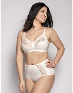 Ulla Dessous Ella BH Zonder Beugel Kleine En Grote Maten 75-120 Cup D Tot L - Écru - 3628 -Lingerie Kortingswinkel ulla dessous ella bh zonder beugel kleine en grote maten 75 120 cup d tot l ecru 3628 3
