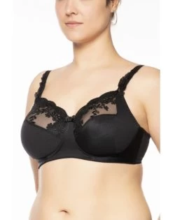 Ulla Dessous Ella BH Zonder Beugel Kleine En Grote Maten 75-120 Cup D Tot L - Zwart - 3628 -Lingerie Kortingswinkel ulla dessous ella bh zonder beugel kleine en grote maten 75 120 cup d tot l zwart 3628 2
