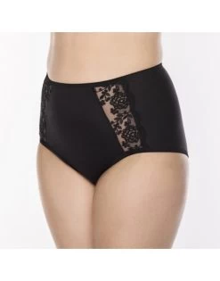 Ulla Dessous Ella Gaine Slip Kleine - Grote Maten 38-60 - Zwart - 3610 -Lingerie Kortingswinkel ulla dessous ella gaine slip kleine grote maten 38 60 zwart 3610 2