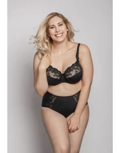 Ulla Dessous Ella Gaine Slip Kleine - Grote Maten 38-60 - Zwart - 3610 -Lingerie Kortingswinkel ulla dessous ella gaine slip kleine grote maten 38 60 zwart 3610 4