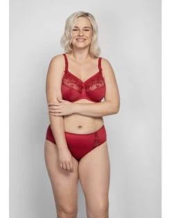 Ulla Dessous Ella Hele Cup BH Kleine En Grote Maten 75-120 Cup D Tot M - Rood - 3625 -Lingerie Kortingswinkel ulla dessous ella hele cup bh kleine en grote maten 75 120 cup d tot m rood 3625 2