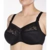 Ulla Dessous Ella Hele Cup BH Kleine En Grote Maten 75-120 Cup H Tot N - Zwart - 3625
