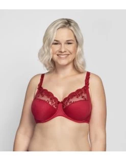 Ulla Dessous Ella Hele Cup BH Kleine En Grote Maten 75-130 Cup B Tot G - Rood - 3623