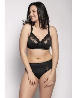 Ulla Dessous Ella Slip Kleine - Grote Maten 38-60 - Zwart - 3632