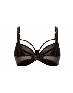 Ulla Dessous Exclusive Line Beha Met Schuimvulling Grote Cupmaten D - I / T. 70-100 - Zwart - 8529 -Lingerie Kortingswinkel ulla dessous exclusive line beha met schuimvulling grote cupmaten d i t 70 100 zwart 8529 4
