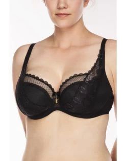 Ulla Dessous Exclusive Line Beha Met Schuimvulling Grote Cupmaten - Zwart - 8429 -Lingerie Kortingswinkel ulla dessous exclusive line beha met schuimvulling grote cupmaten zwart 8429 2