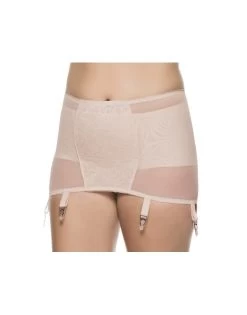 Ulla Dessous Gaine + Jarretelles Kleine - Grote Maten 38-60 - Nude - 1268