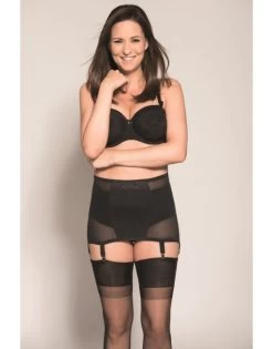 Ulla Dessous Gaine + Jarretelles Kleine- Grote Maten - 38-60 - Zwart - 1268 -Lingerie Kortingswinkel ulla dessous gaine jarretelles kleine grote maten 38 60 zwart 1268 1 3
