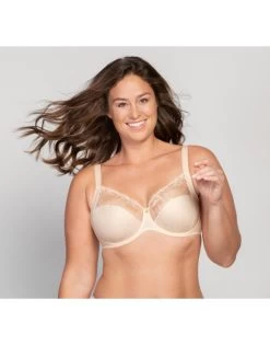 Ulla Dessous Jasmin Hele Cup BH Kleine En Grote Maten 70-120 Cup B Tot L - Poeder - 2723