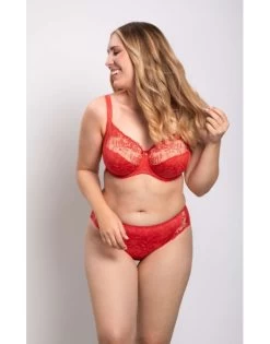 Ulla Dessous Jasmin Hele Cup BH Kleine En Grote Maten 70-120 Cup B Tot L - Red Poppy - 2723 -Lingerie Kortingswinkel ulla dessous jasmin hele cup bh kleine en grote maten 70 120 cup b tot l red poppy 2723 7