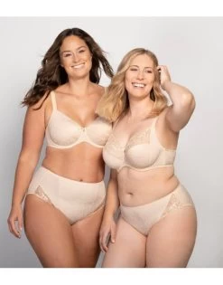 Ulla Dessous Jasmin Slip Kleine + Grote Maten 36-50 - Poeder - 2732 -Lingerie Kortingswinkel ulla dessous jasmin slip kleine grote maten 36 50 poeder 2732 3