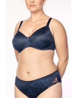 Ulla Dessous Jasmin T-Shirt BH Kleine En Grote Maten 70-110 Cup D Tot L - Midnight - 2720 -Lingerie Kortingswinkel ulla dessous jasmin t shirt bh kleine en grote maten 70 110 cup d tot l midnight 2720 2