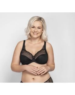 Ulla Dessous Josy Hele Cup BH Kleine En Grote Maten 70-120 Cup B Tot L - Zwart - 6723