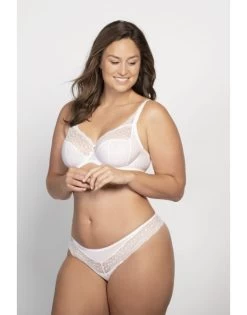 Ulla Dessous Josy Hele Cup BH Kleine - Grote Maten 70-100 Cup B - L - Wit - 6723 -Lingerie Kortingswinkel ulla dessous josy hele cup bh kleine grote maten 70 100 cup b l wit 6723 2