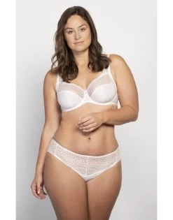 Ulla Dessous Josy Hele Cup BH Kleine - Grote Maten 70-100 Cup B - L - Wit - 6723 -Lingerie Kortingswinkel ulla dessous josy hele cup bh kleine grote maten 70 100 cup b l wit 6723 3