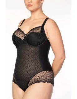 Ulla Dessous Josy Shapewear Body Kleine En Grote Maten 75-100 Cup B Tot G - Zwart - 6773 -Lingerie Kortingswinkel ulla dessous josy shapewear body kleine en grote maten 75 100 cup b tot g zwart 6773 2
