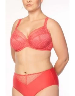 Ulla Dessous Josy Voorgevormde BH Kleine En Grote Maten 65-110 Cup D Tot L - Aperol - 6722 -Lingerie Kortingswinkel ulla dessous josy voorgevormde bh kleine en grote maten 65 110 cup d tot l aperol 6722 2