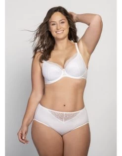 Ulla Dessous Josy Voorgevormde BH Kleine En Grote Maten 65-110 Cup D Tot L - Wit - 6722 -Lingerie Kortingswinkel ulla dessous josy voorgevormde bh kleine en grote maten 65 110 cup d tot l wit 6722 2