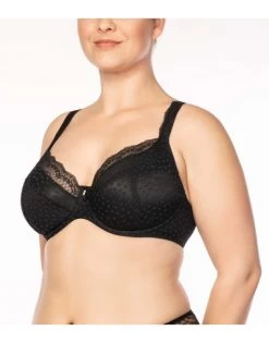 Ulla Dessous Josy Voorgevormde BH Kleine En Grote Maten 65-110 Cup D Tot L - Zwart - 6722 -Lingerie Kortingswinkel ulla dessous josy voorgevormde bh kleine en grote maten 65 110 cup d tot l zwart 6722 3