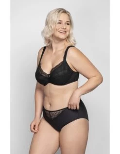 Ulla Dessous Josy Voorgevormde BH Kleine En Grote Maten 65-110 Cup D Tot L - Zwart - 6722 -Lingerie Kortingswinkel ulla dessous josy voorgevormde bh kleine en grote maten 65 110 cup d tot l zwart 6722 7